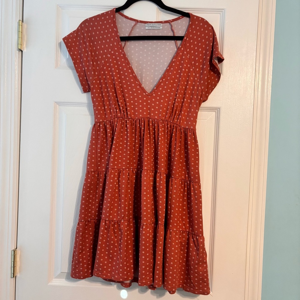 Polka Dot V-Neck Dress